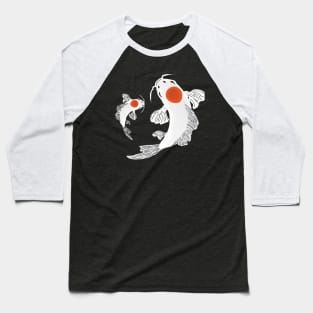 Koi Fish Baseball T-Shirt